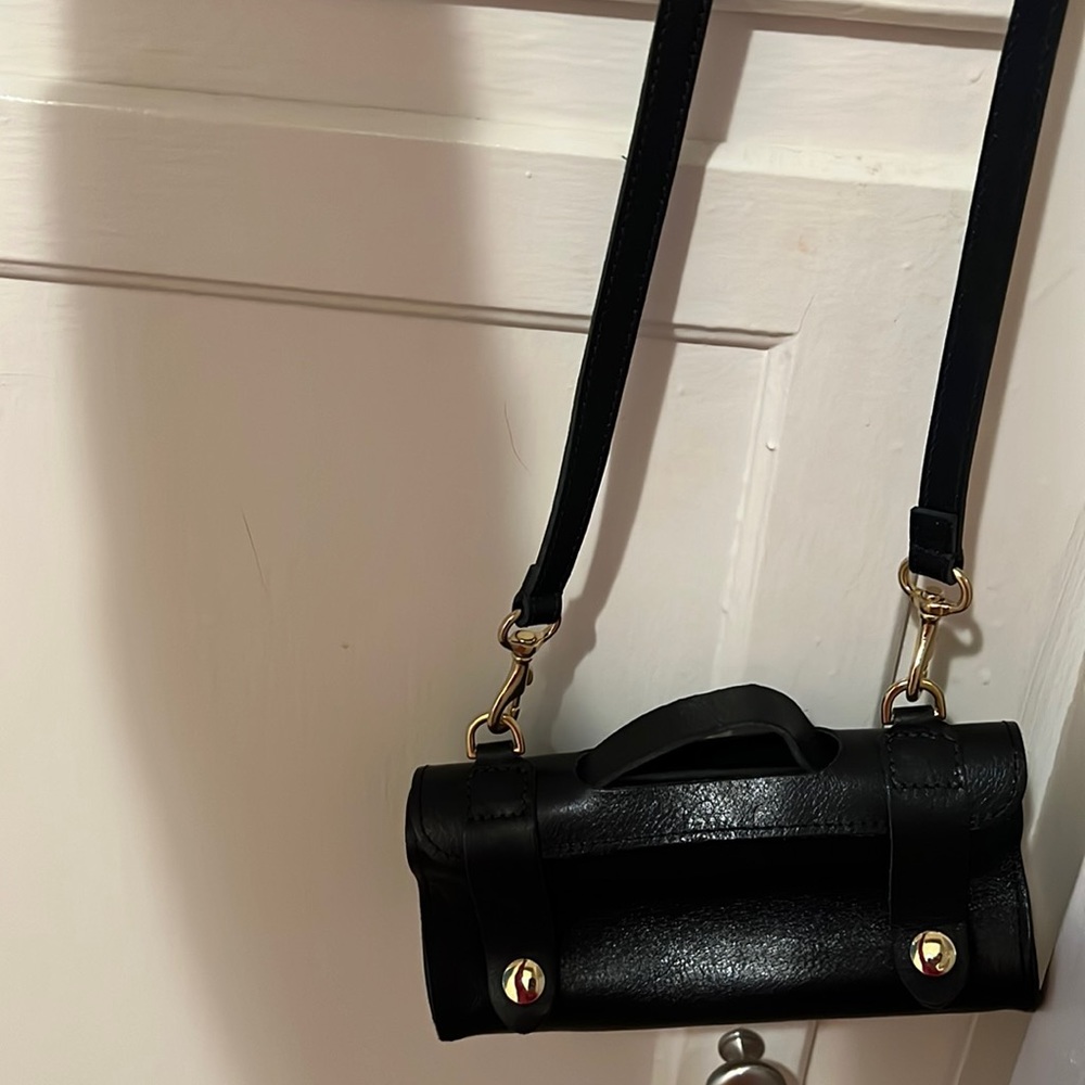 Cute black Clare V small purse.